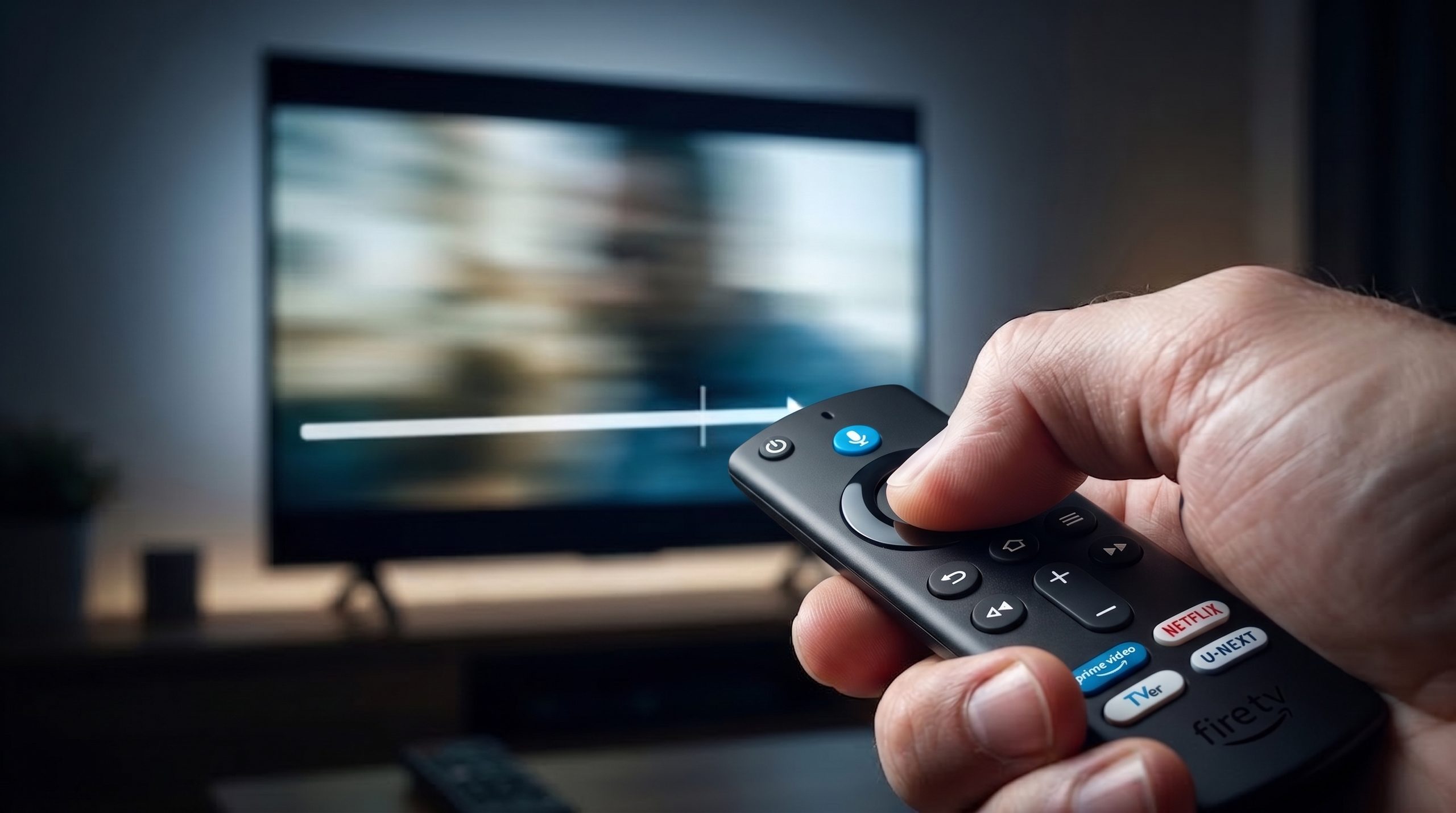早送りが行き過ぎてしまうFire TV Stickのリモコン操作